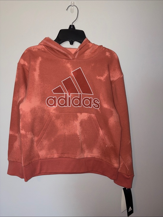 adidas Other - NWT adidas Kids Hoodie in Rust Orange Tie-Dye
